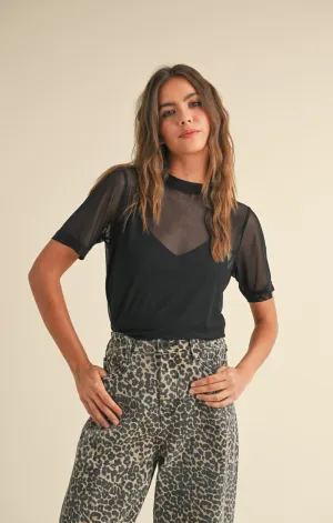 Milana Mesh Top