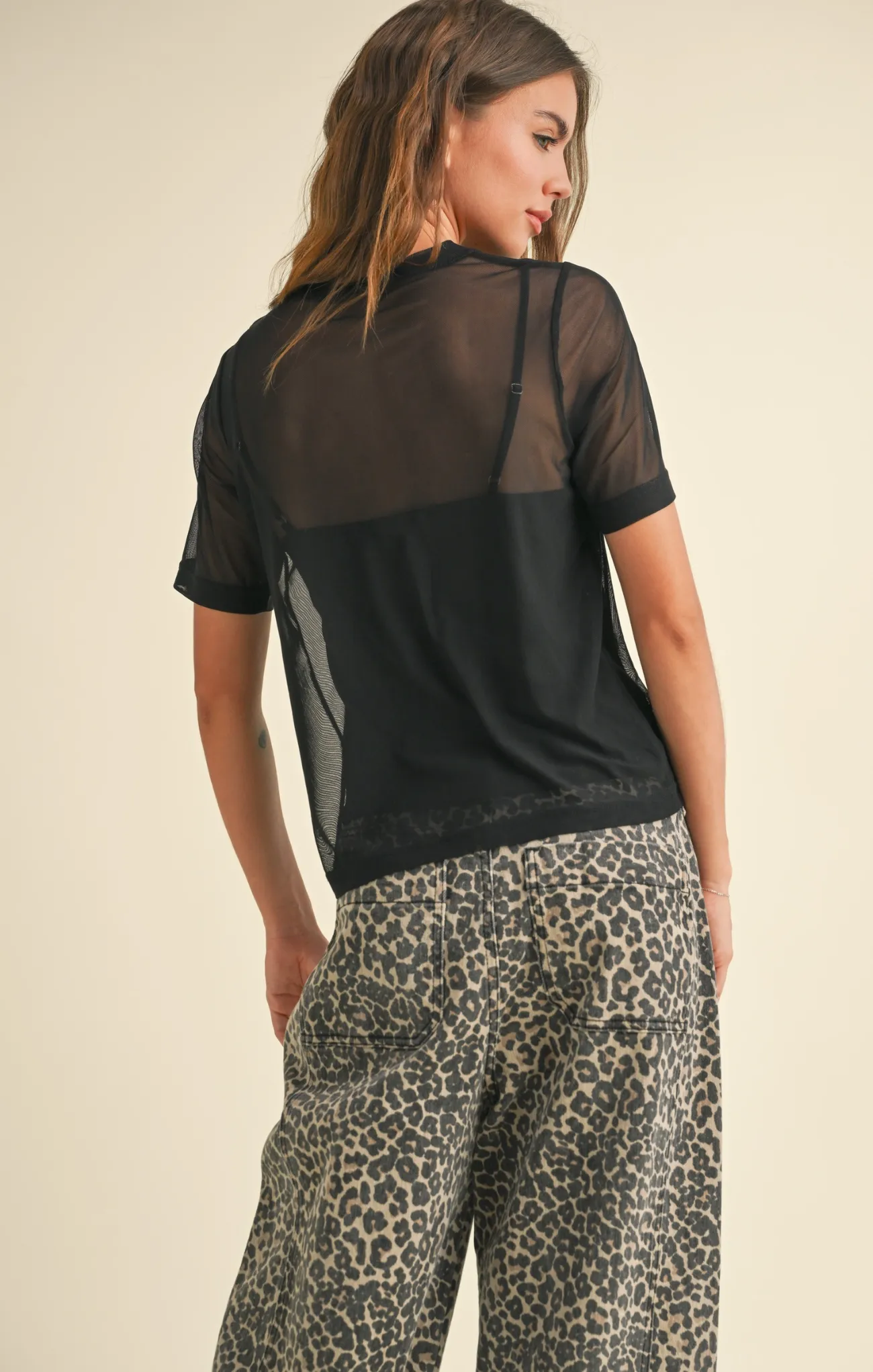 Milana Mesh Top