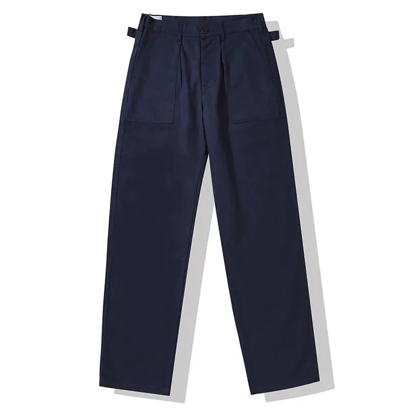 Military Uniform Bread Pants - Men's Spring Autumn New Japanese Tooling Workwear Cargo Pants