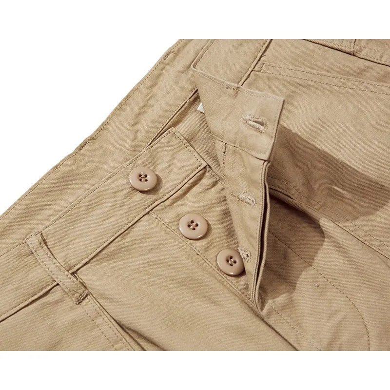 Military Uniform Bread Pants - Men's Spring Autumn New Japanese Tooling Workwear Cargo Pants