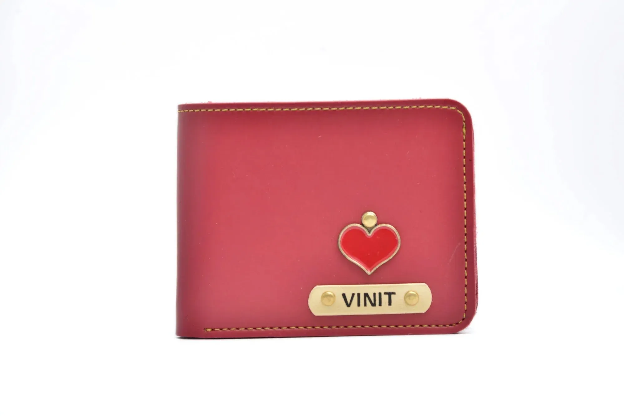 Minimal clutch & Men's Wallet & Personalised Couple Rainbow Classic WaterBottle - Wine