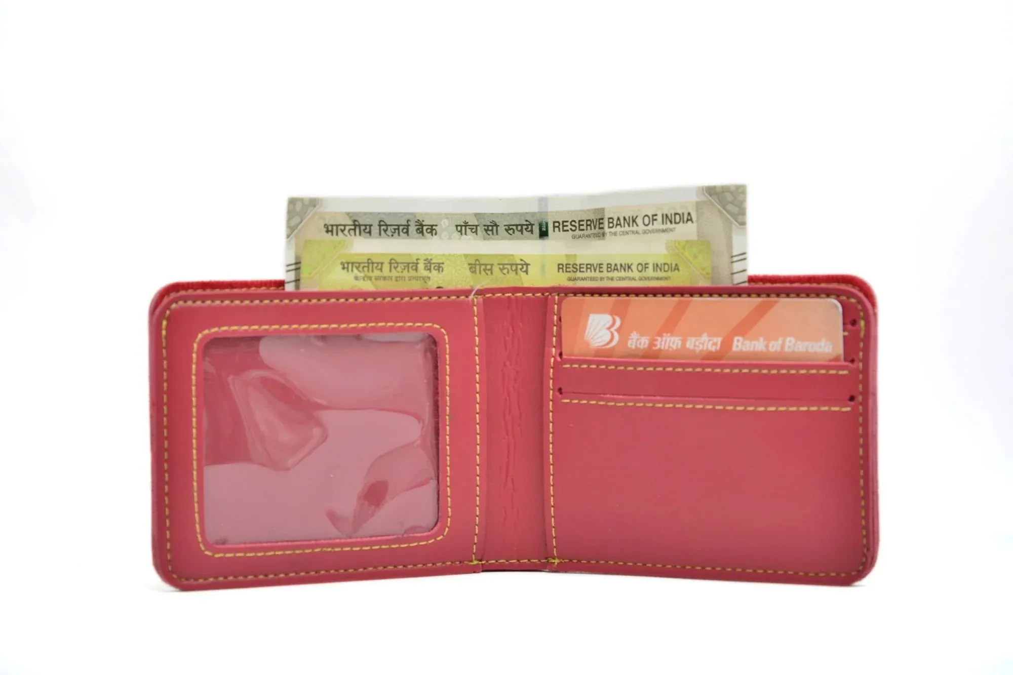 Minimal clutch & Men's Wallet & Personalised Couple Rainbow Classic WaterBottle - Wine