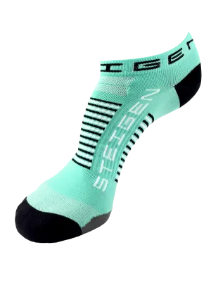 Mint Green Running Socks Zero Length