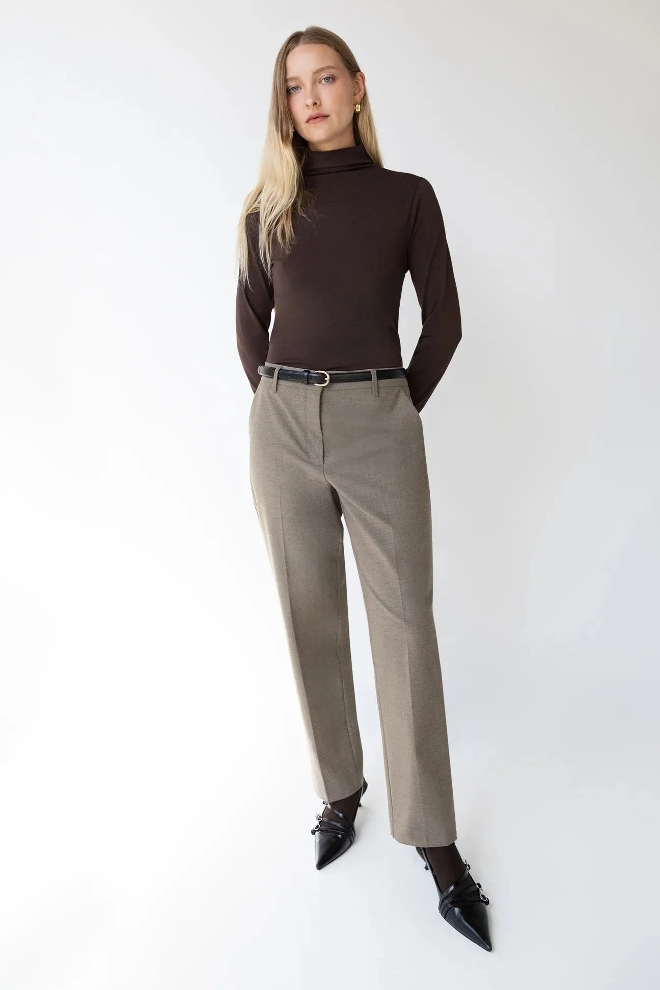 Mock Neck Top