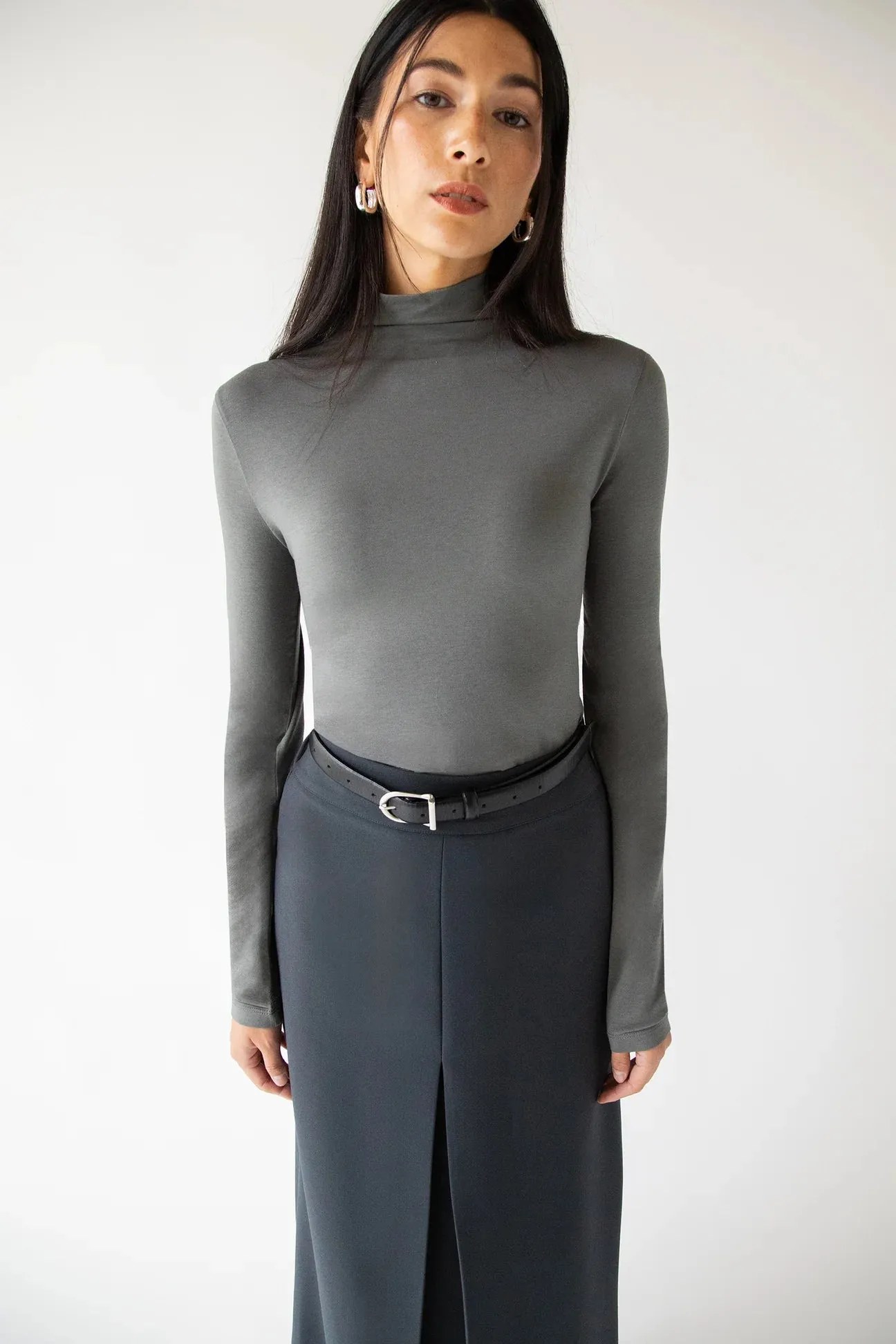 Mock Neck Top