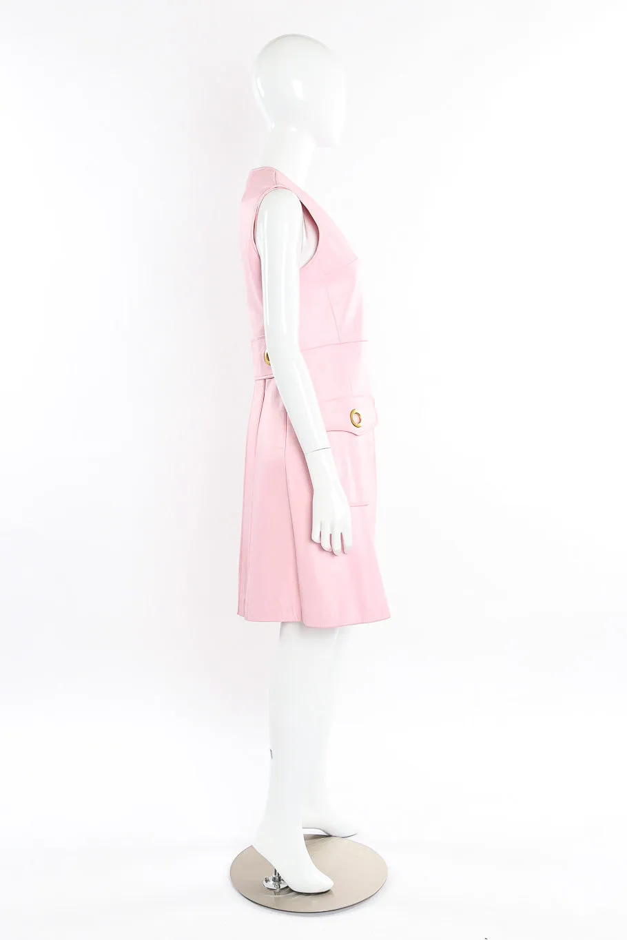 Mod Leather Dress