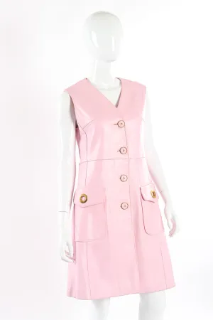 Mod Leather Dress
