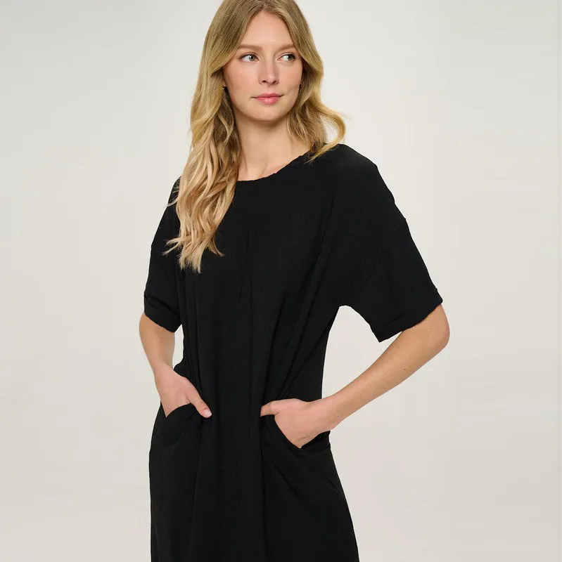 Modern Ease Midi Tee Dress