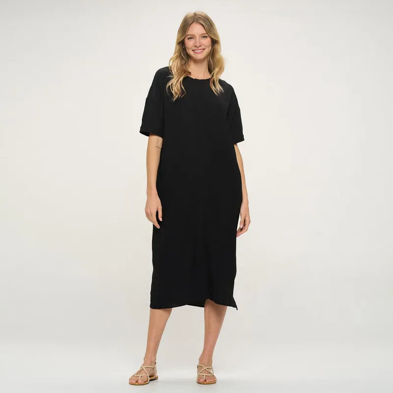 Modern Ease Midi Tee Dress