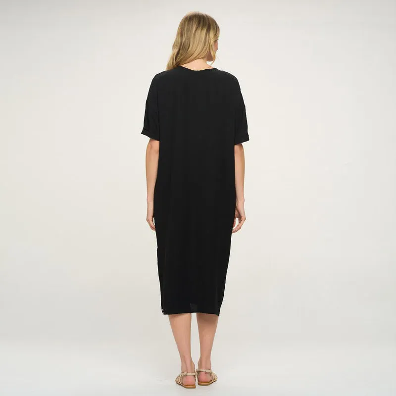Modern Ease Midi Tee Dress