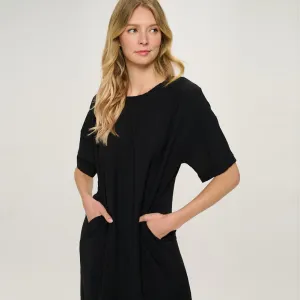 Modern Ease Midi Tee Dress
