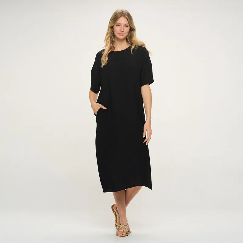 Modern Ease Midi Tee Dress