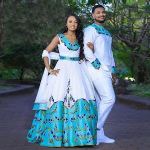 Modern Ethiopian Wedding Dress