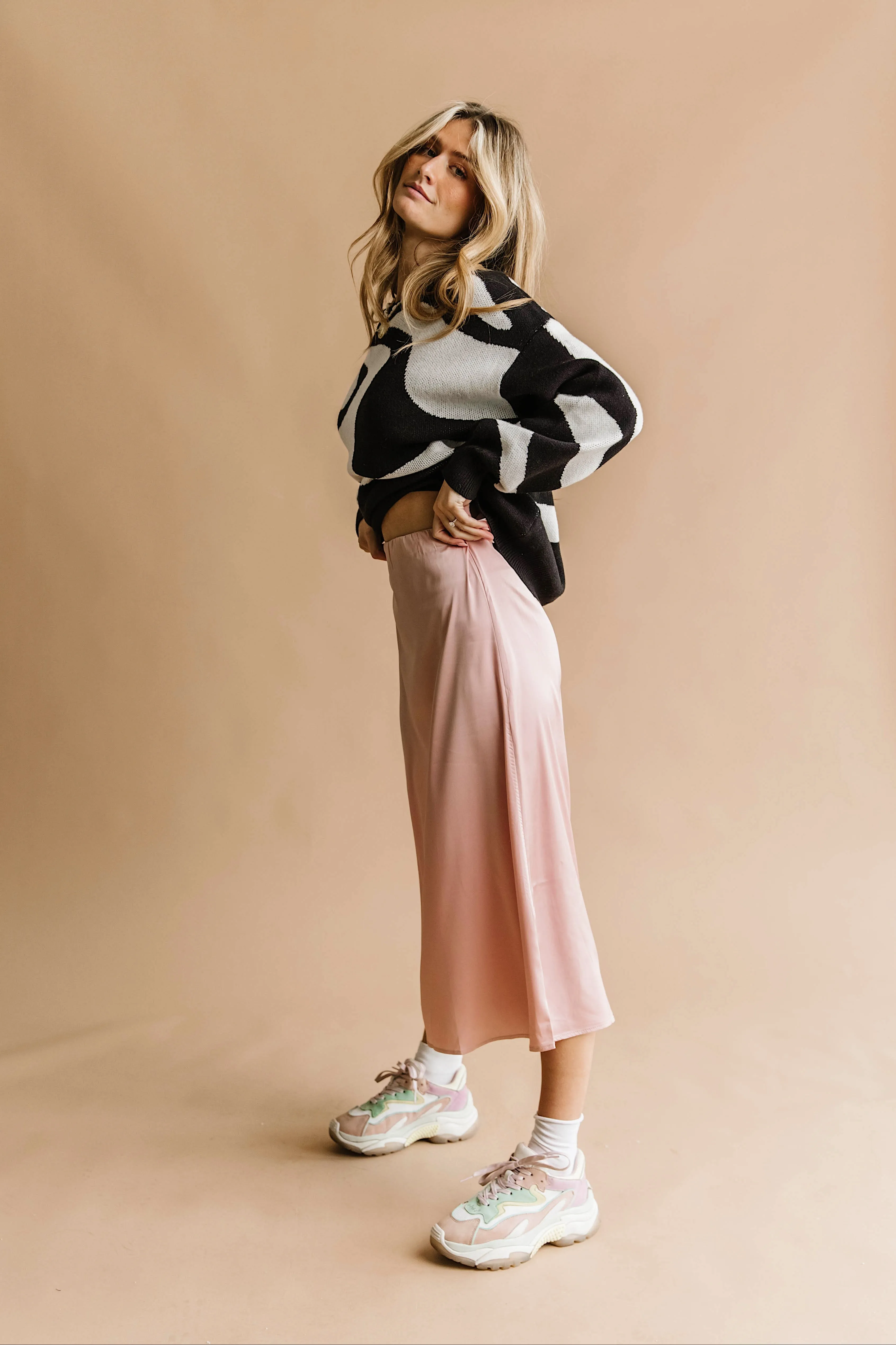 Modern Girl Satin Skirt