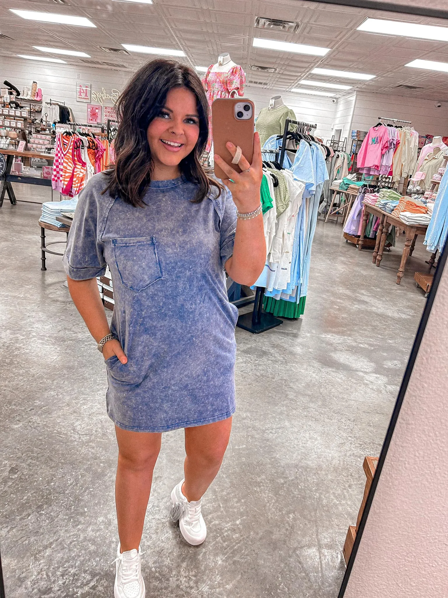 Modern Marvel Mineral Wash Dress