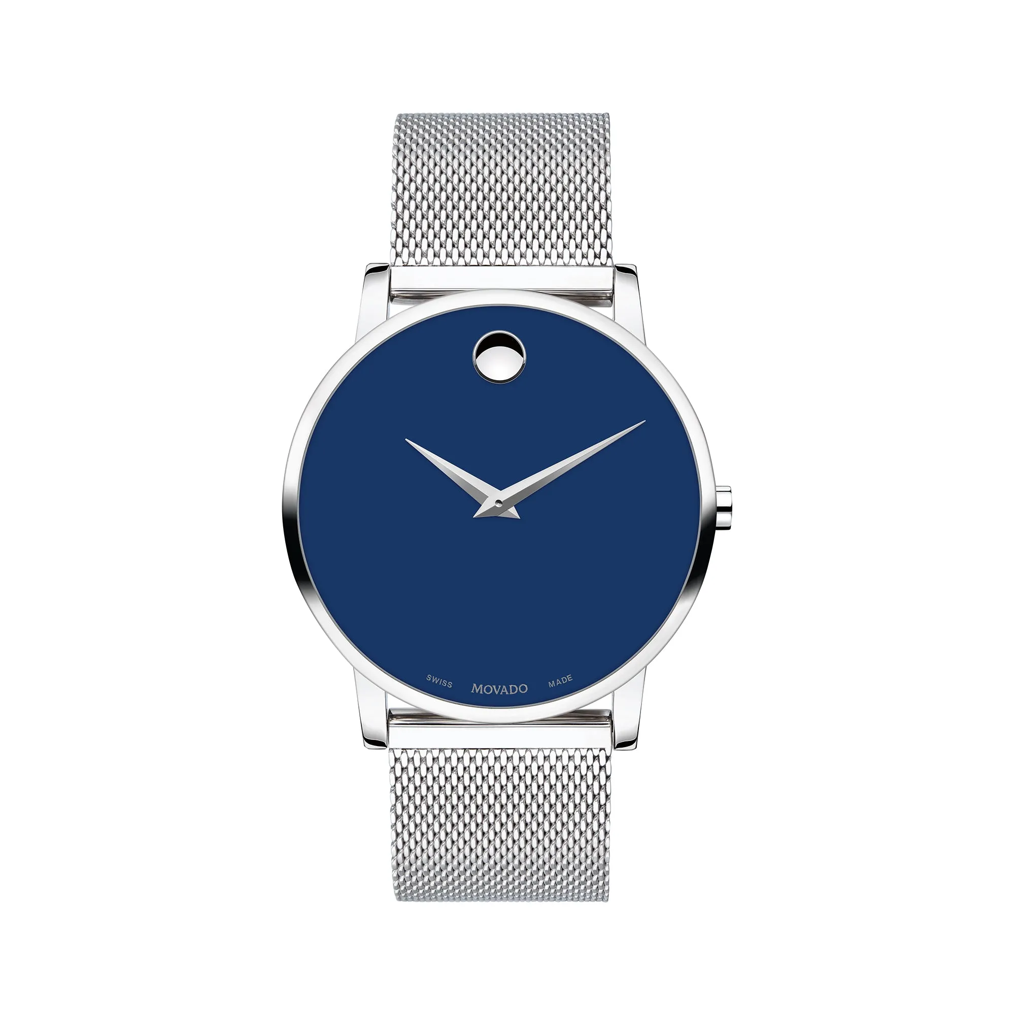 Movado Men's Watch Silver Case Quartz