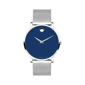 Movado Men's Watch Silver Case Quartz
