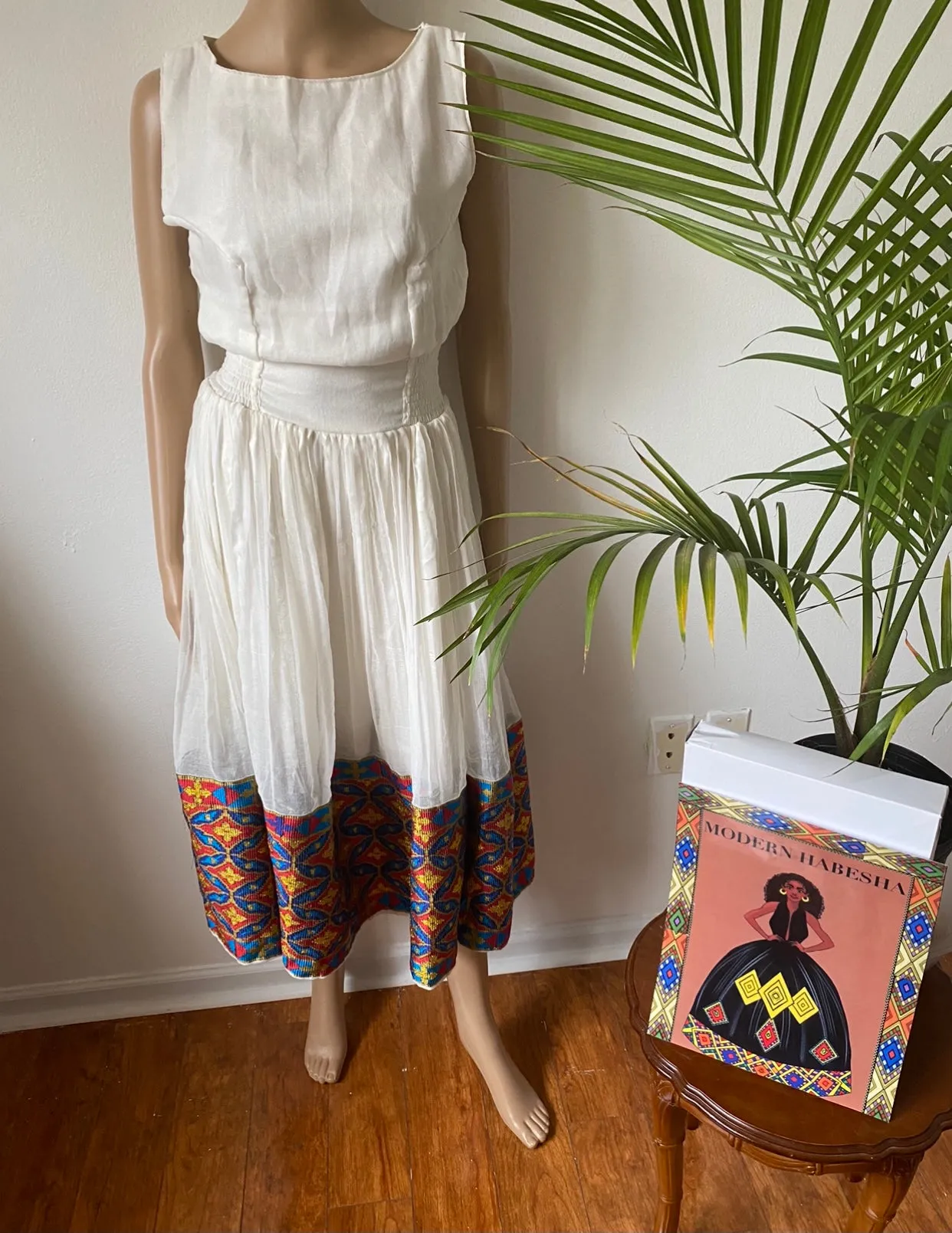 Multi-Colored Habesha Kemis