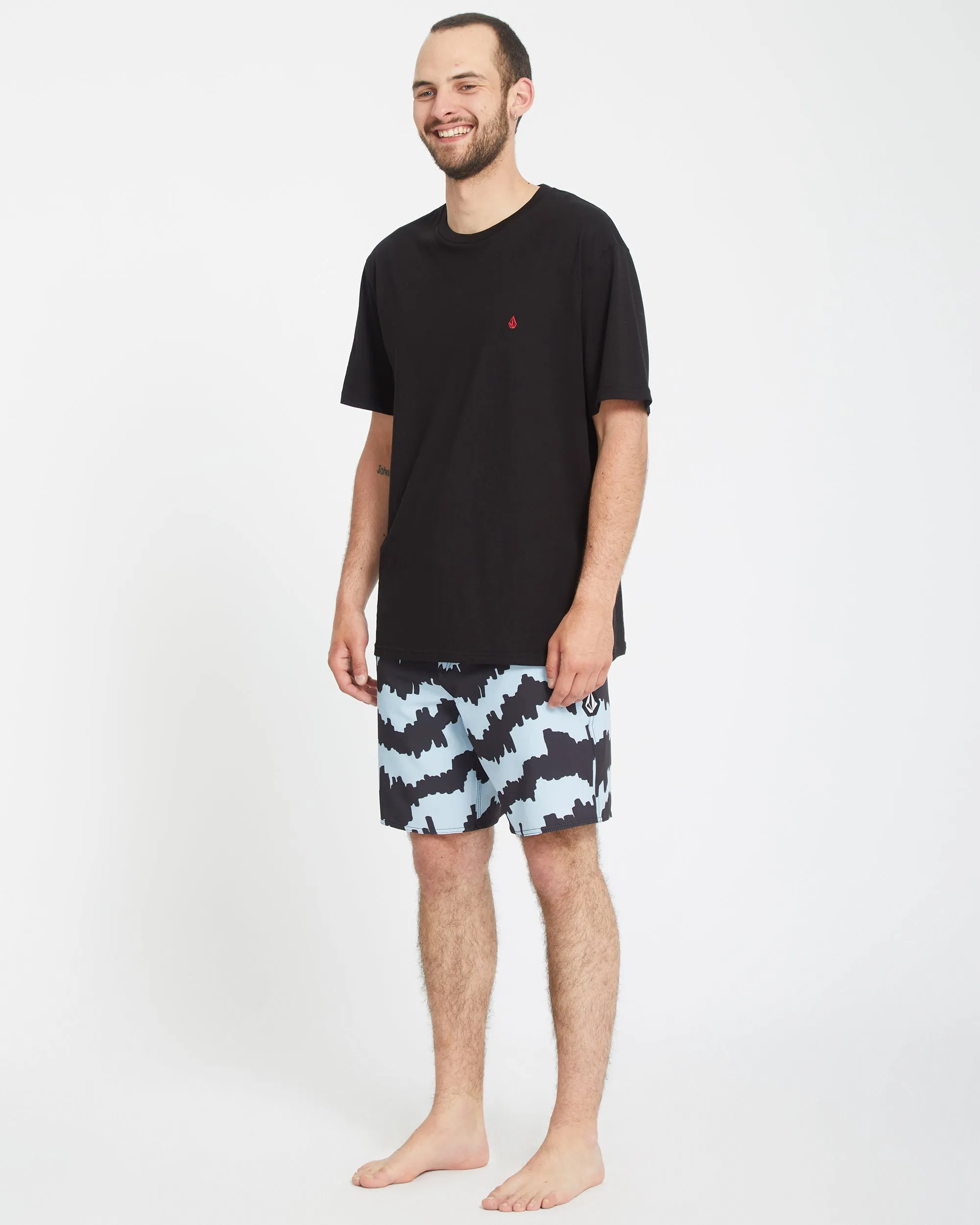 Multifarious Mod 18" Boardshort - CAROLINA BLUE