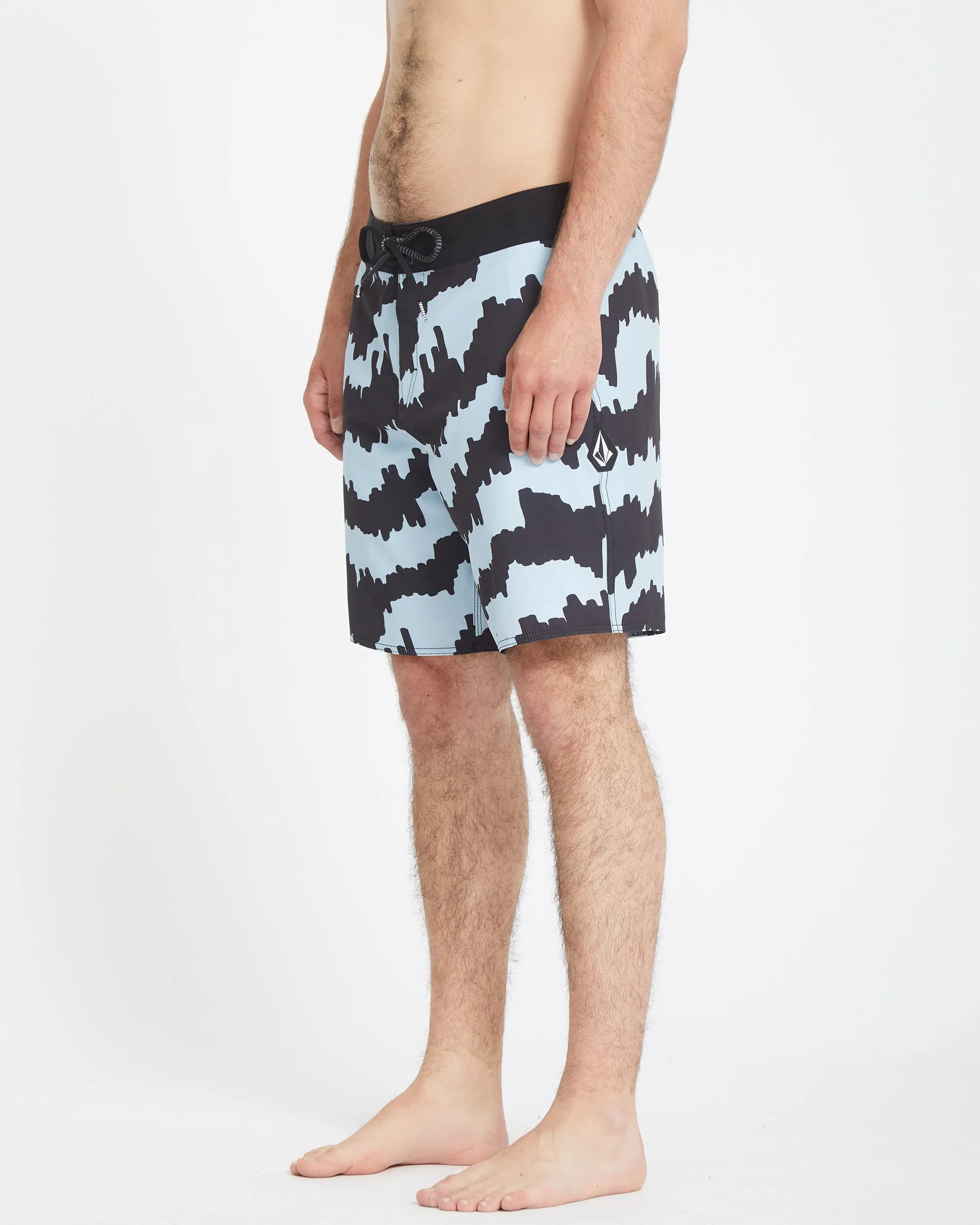 Multifarious Mod 18" Boardshort - CAROLINA BLUE