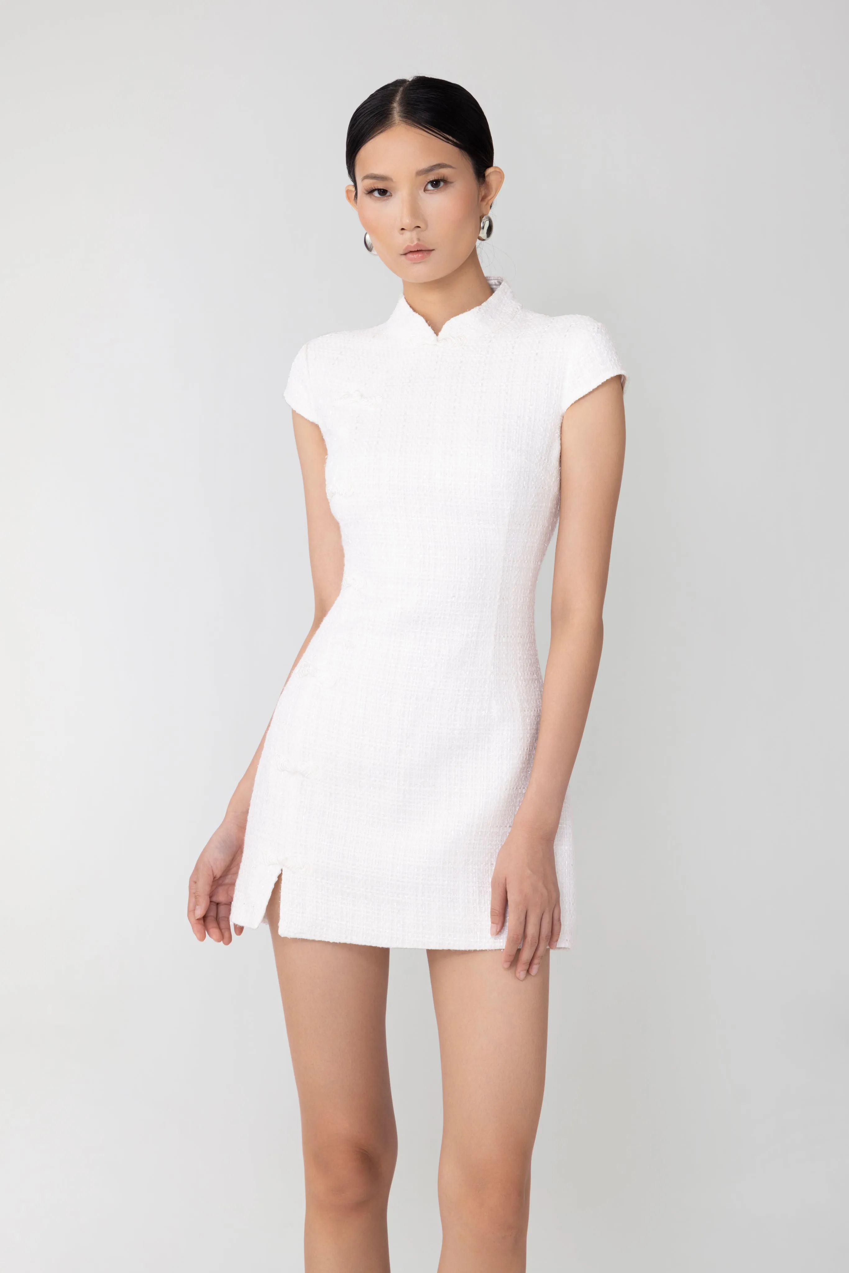 Natasha Tweed Mini Dress