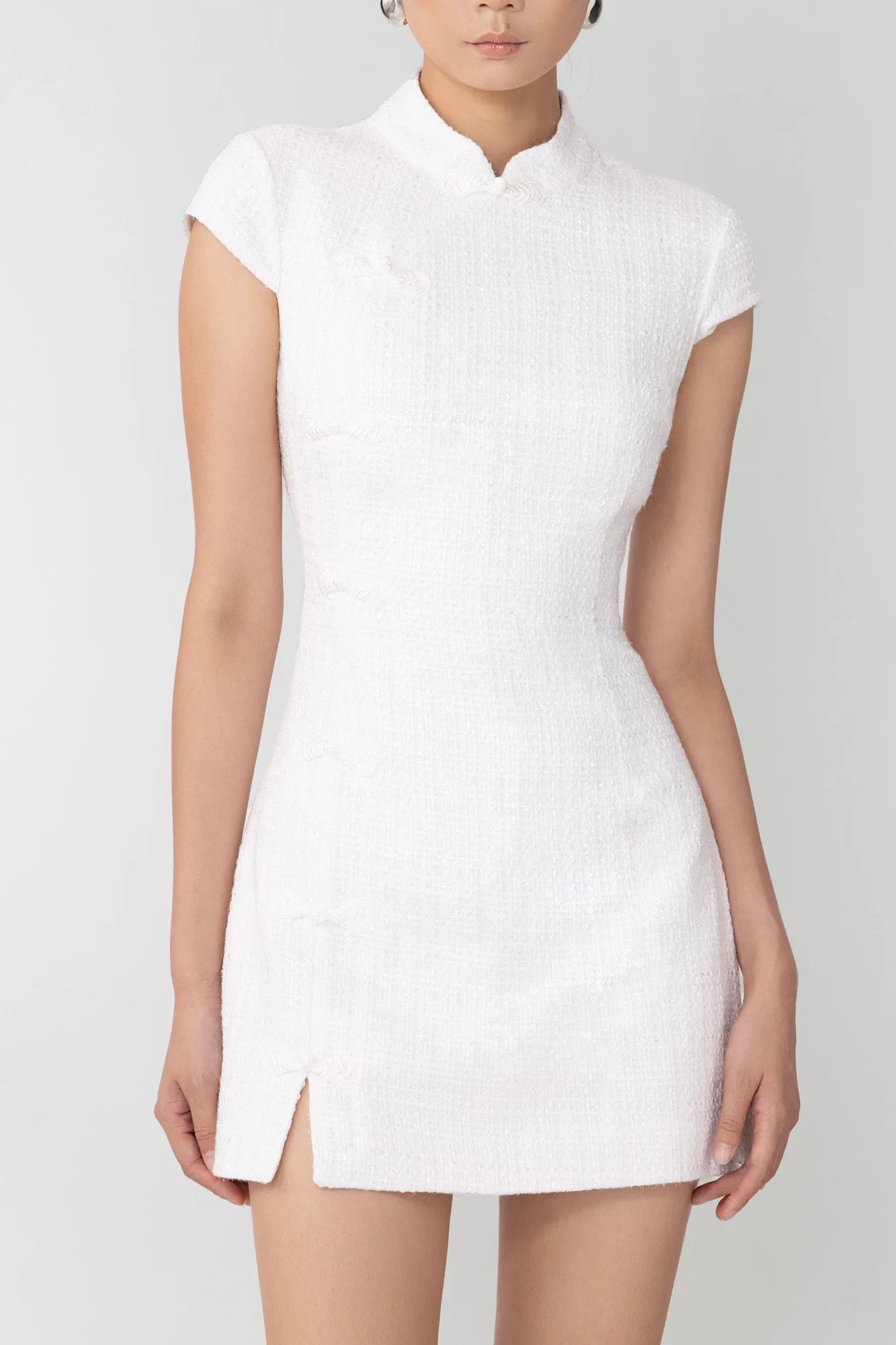 Natasha Tweed Mini Dress