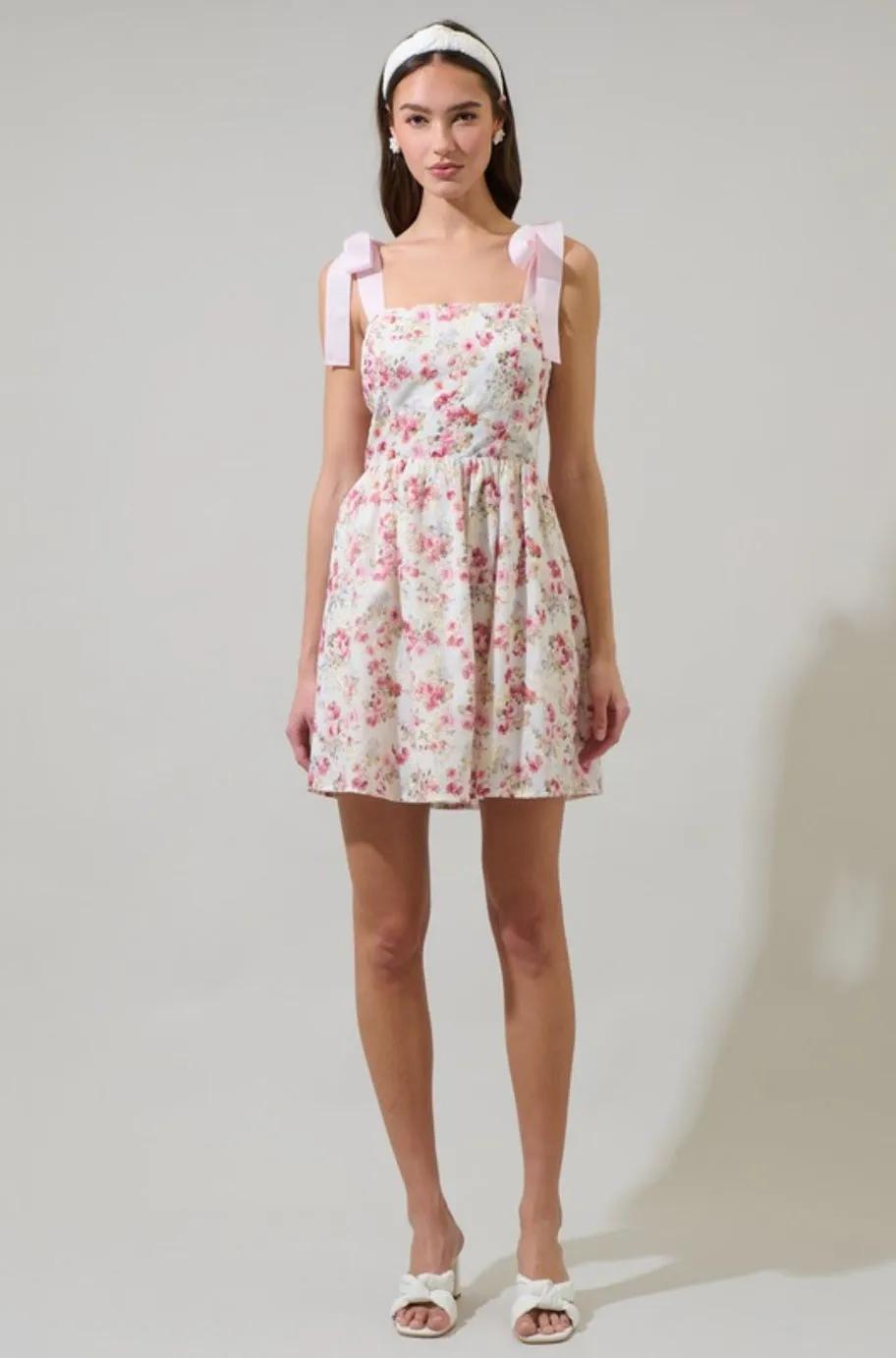 Nelly Pink Mini Dress