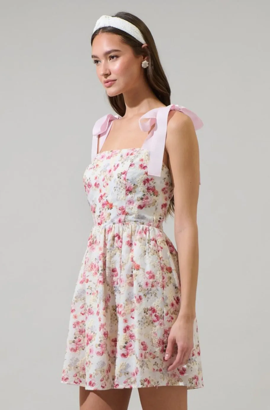 Nelly Pink Mini Dress