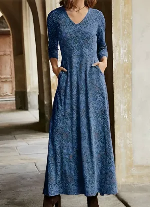 Nesta | Long Vintage Dress