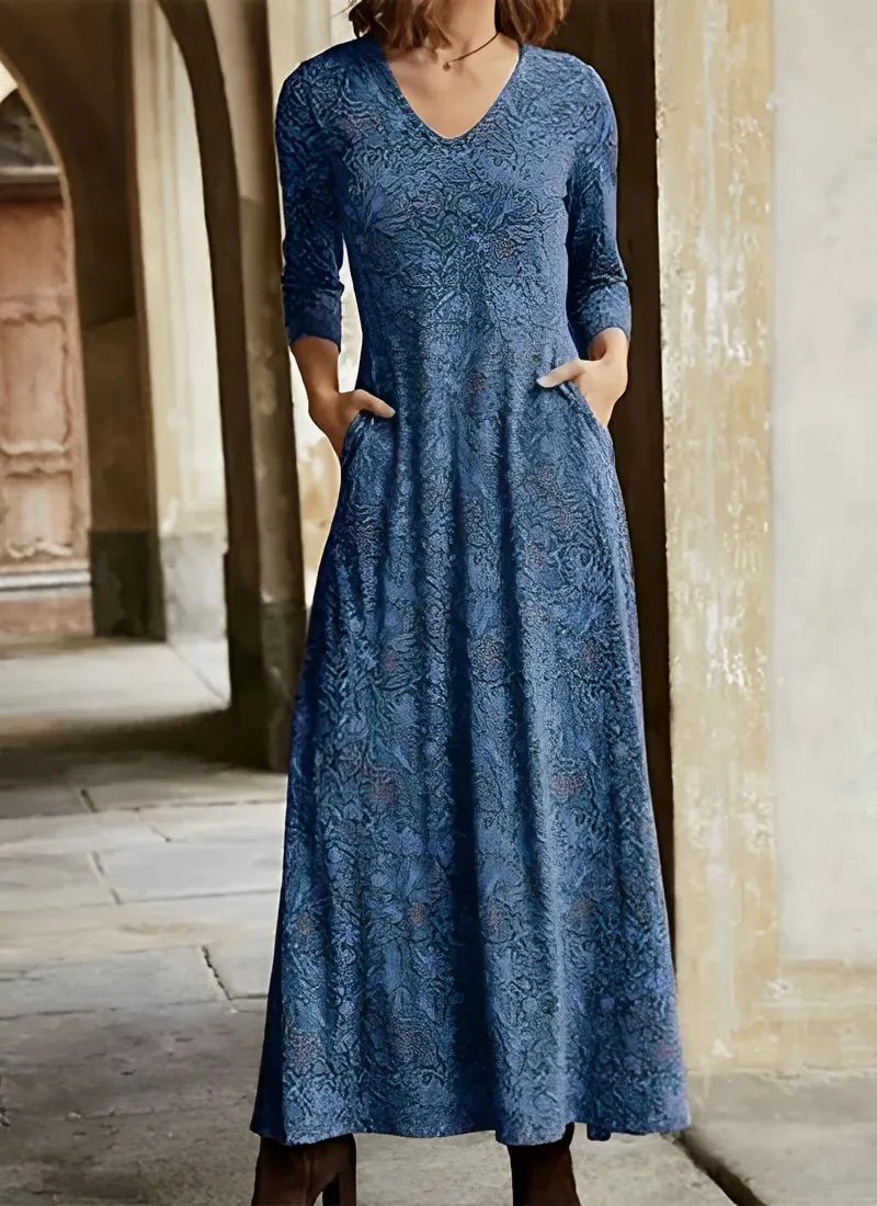Nesta | Long Vintage Dress