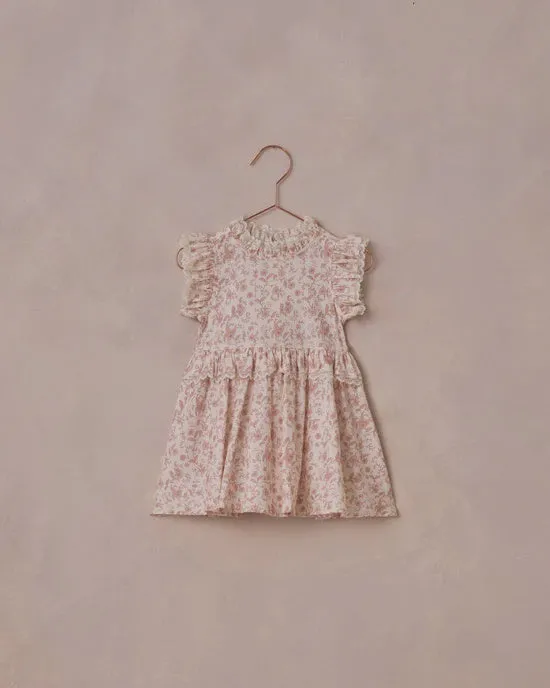 Noralee - Alice Dress - Pink Toile