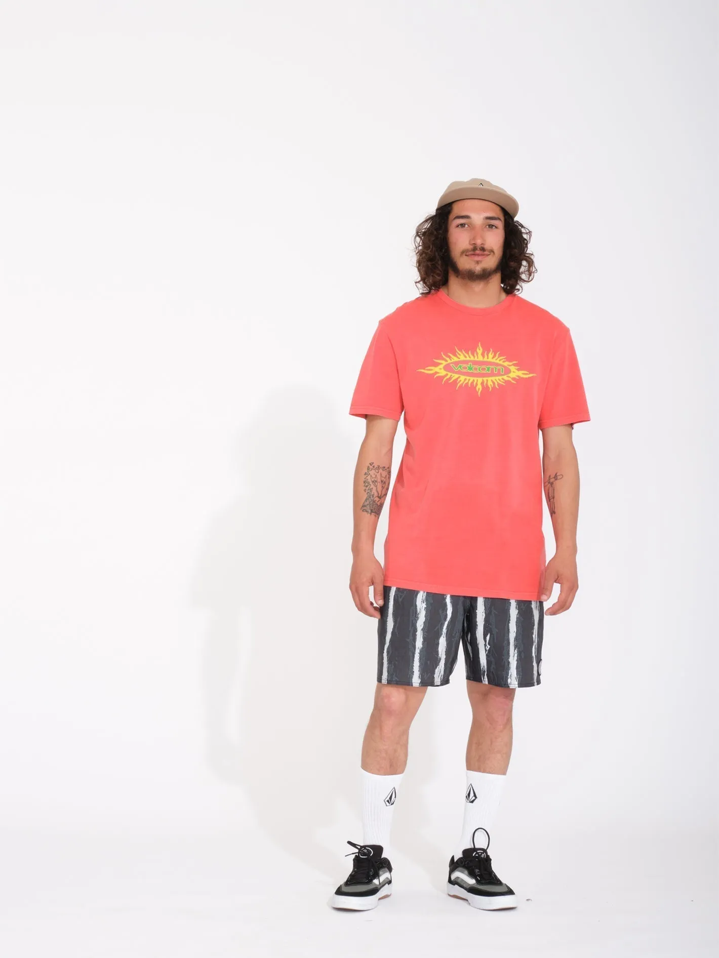 Nu Sun Pw T-shirt - WASHED RUBY