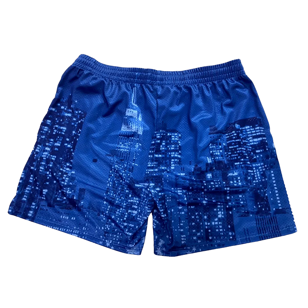 NY Liberty "Skyline" Shorts (Royal)