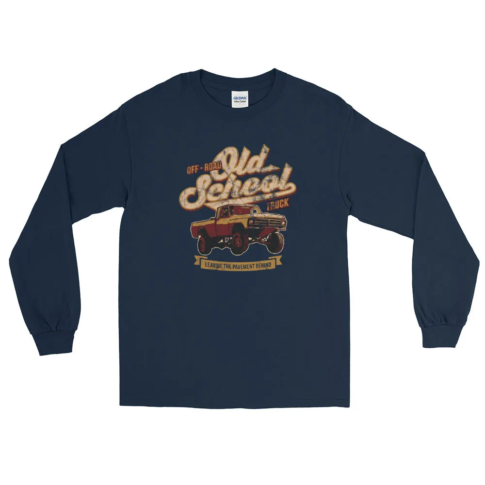 Old School Truck Men’s Long Sleeve Shirt