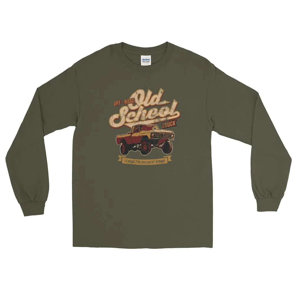 Old School Truck Men’s Long Sleeve Shirt