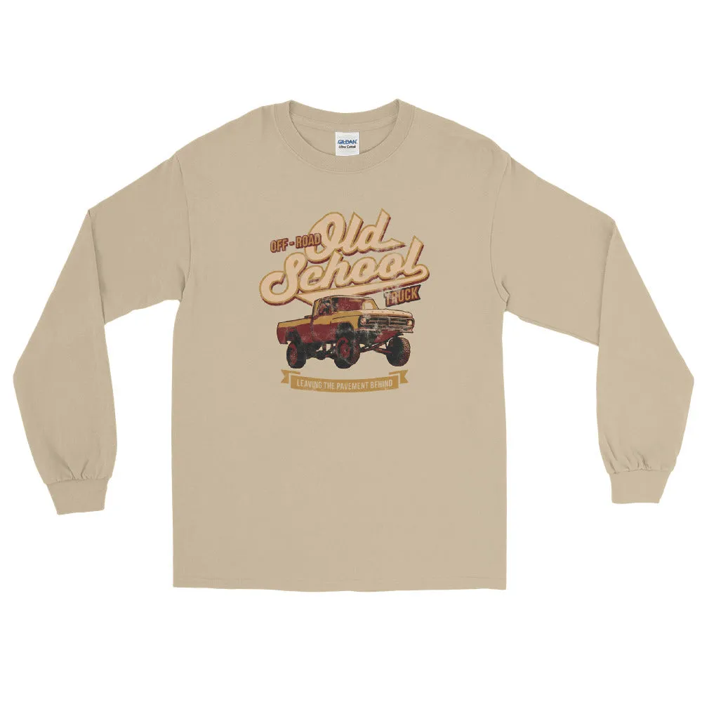 Old School Truck Men’s Long Sleeve Shirt