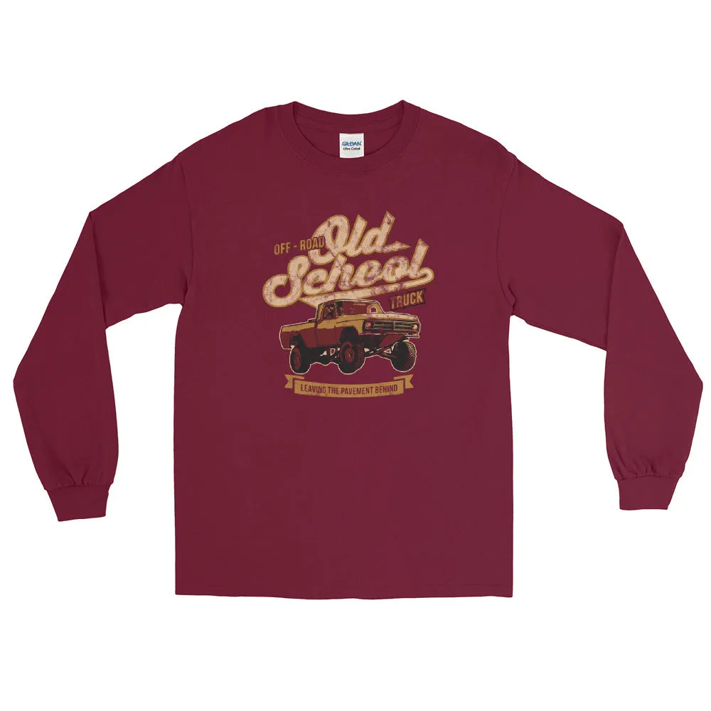 Old School Truck Men’s Long Sleeve Shirt