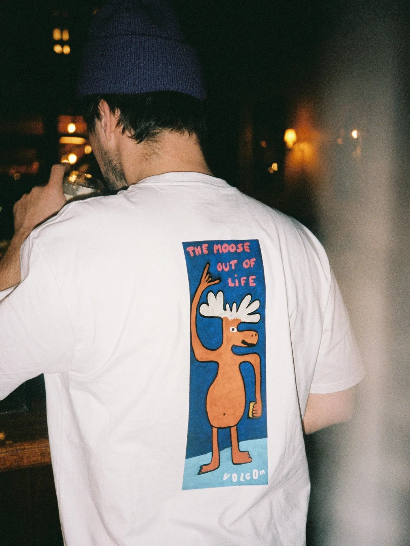 Olivmoose T-Shirt - White