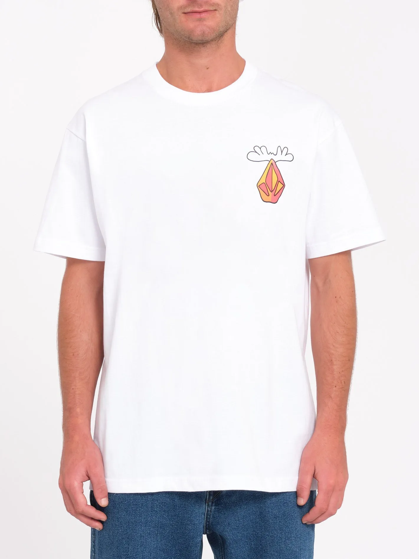 Olivmoose T-Shirt - White