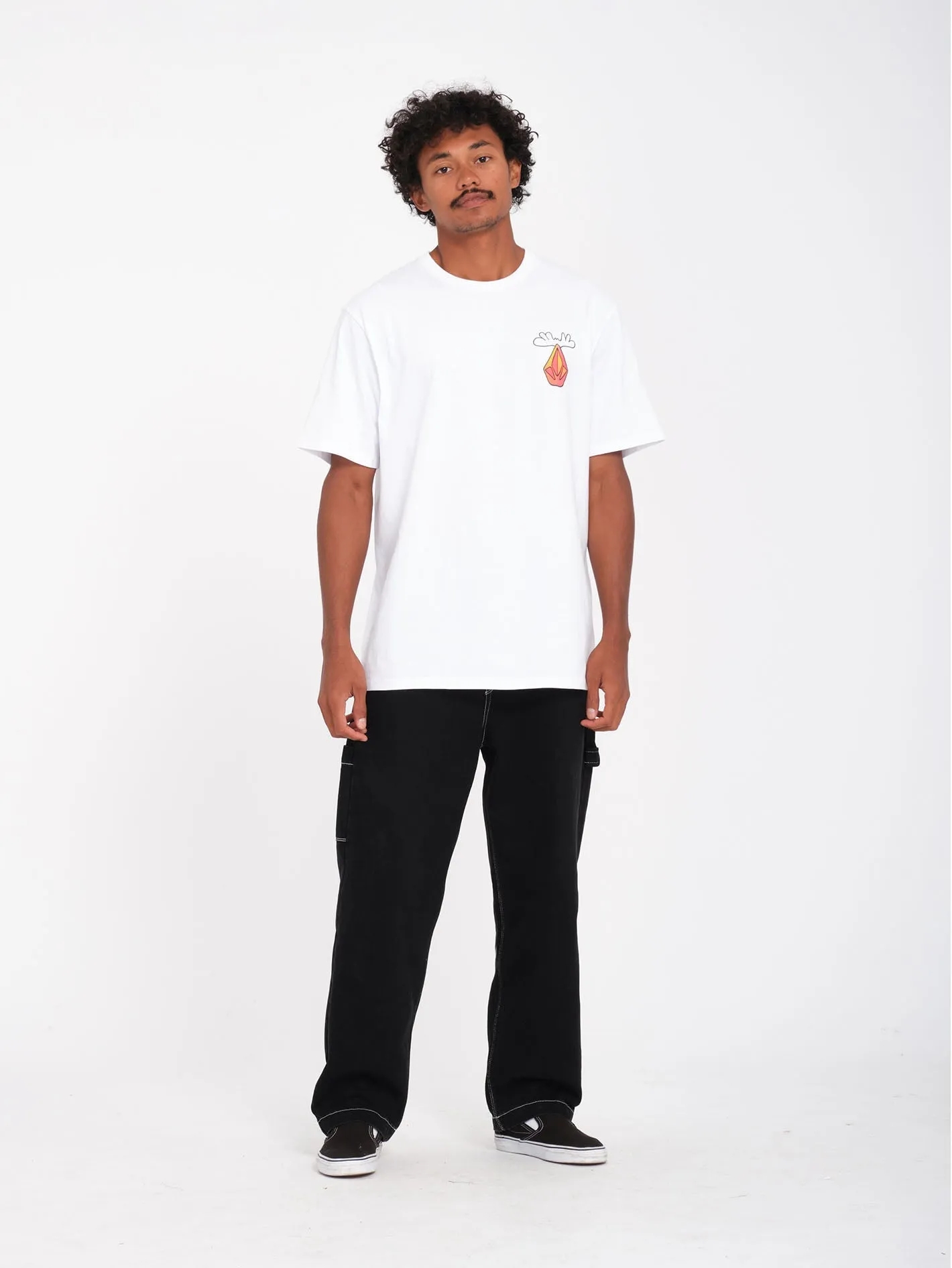 Olivmoose T-Shirt - White