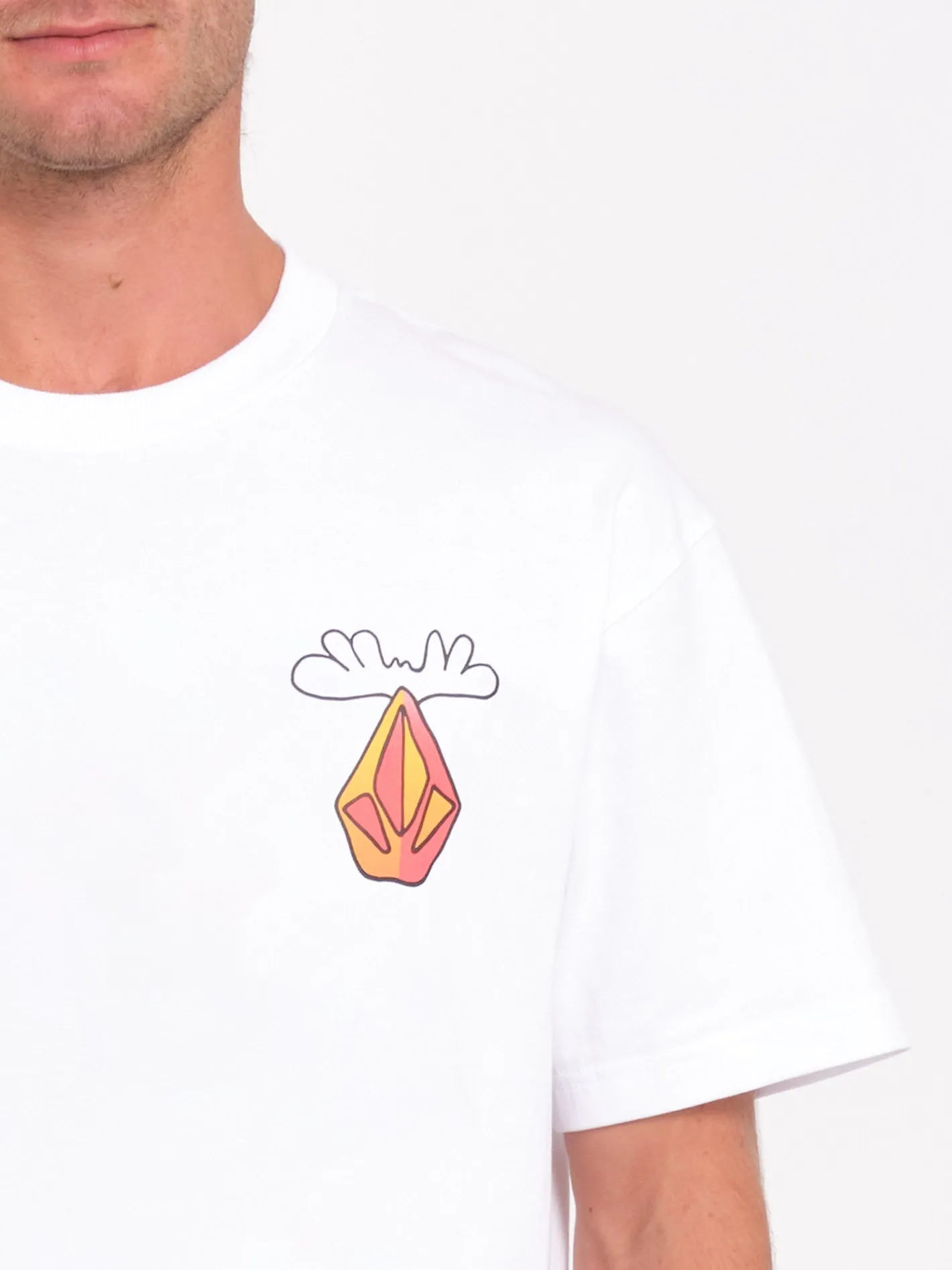 Olivmoose T-Shirt - White