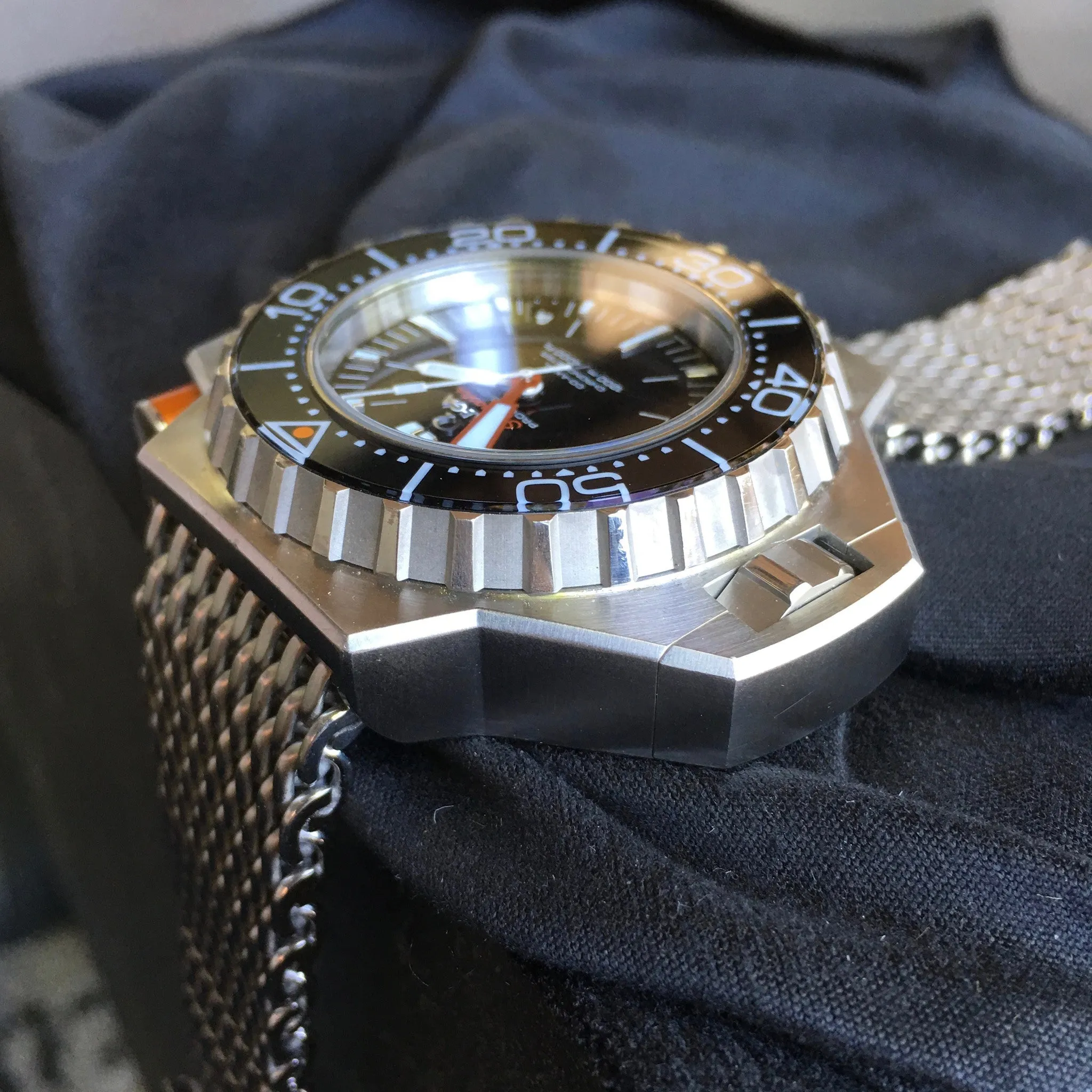 Omega Ploprof 1200M 224.30.55.21.01.001 Co-Axial Stainless Steel Caliber 8500 Wristwatch