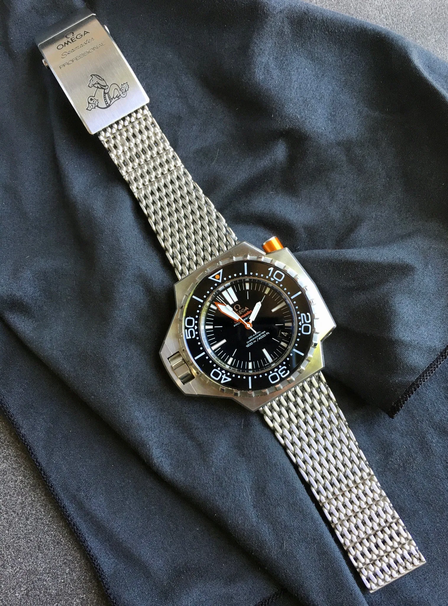 Omega Ploprof 1200M 224.30.55.21.01.001 Co-Axial Stainless Steel Caliber 8500 Wristwatch