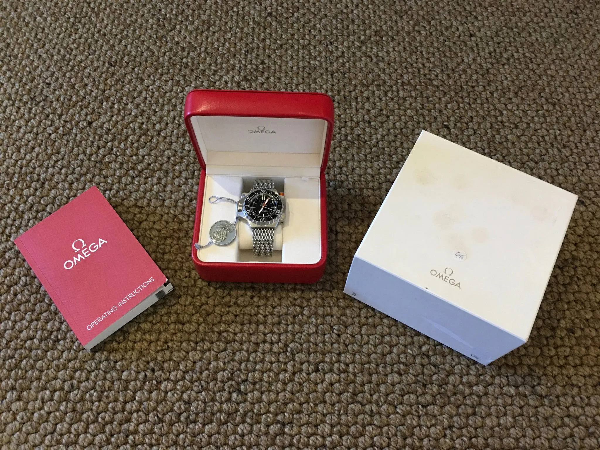 Omega Ploprof 1200M 224.30.55.21.01.001 Co-Axial Stainless Steel Caliber 8500 Wristwatch