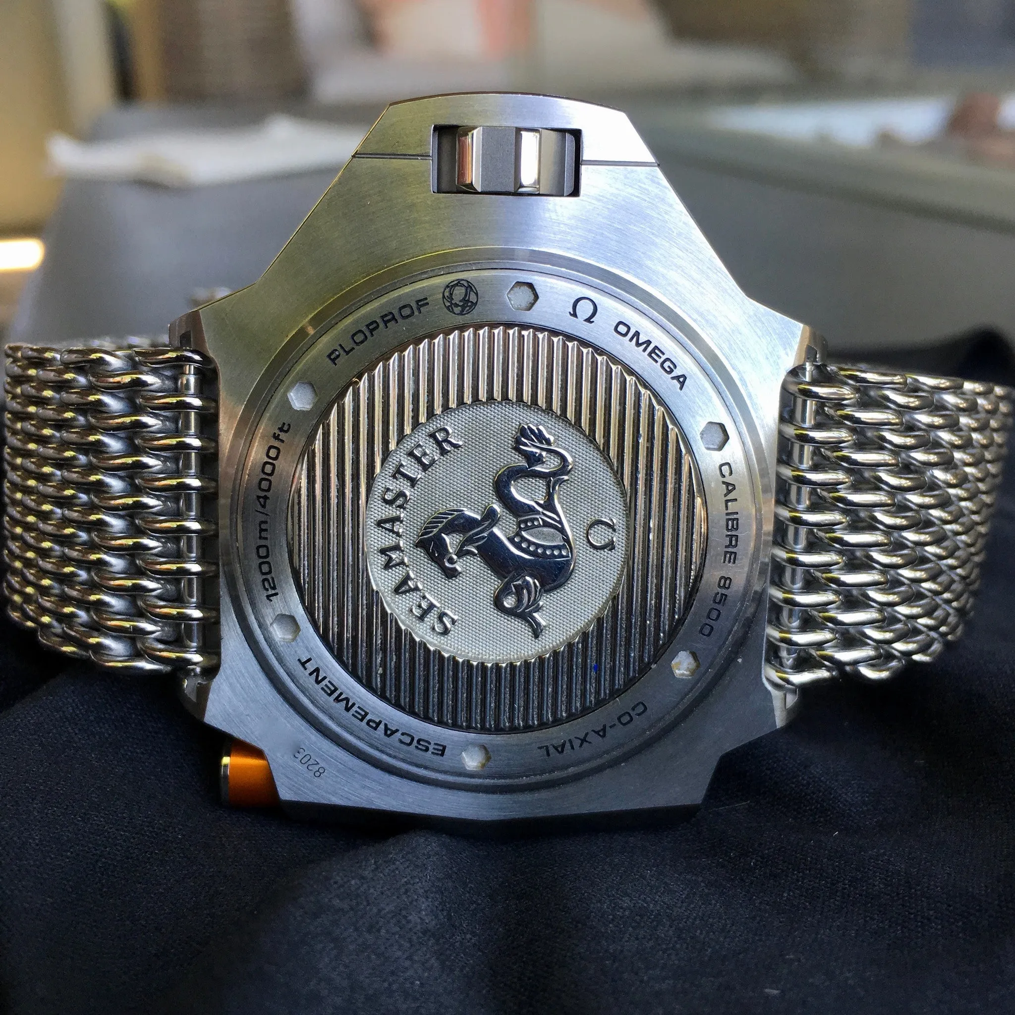 Omega Ploprof 1200M 224.30.55.21.01.001 Co-Axial Stainless Steel Caliber 8500 Wristwatch