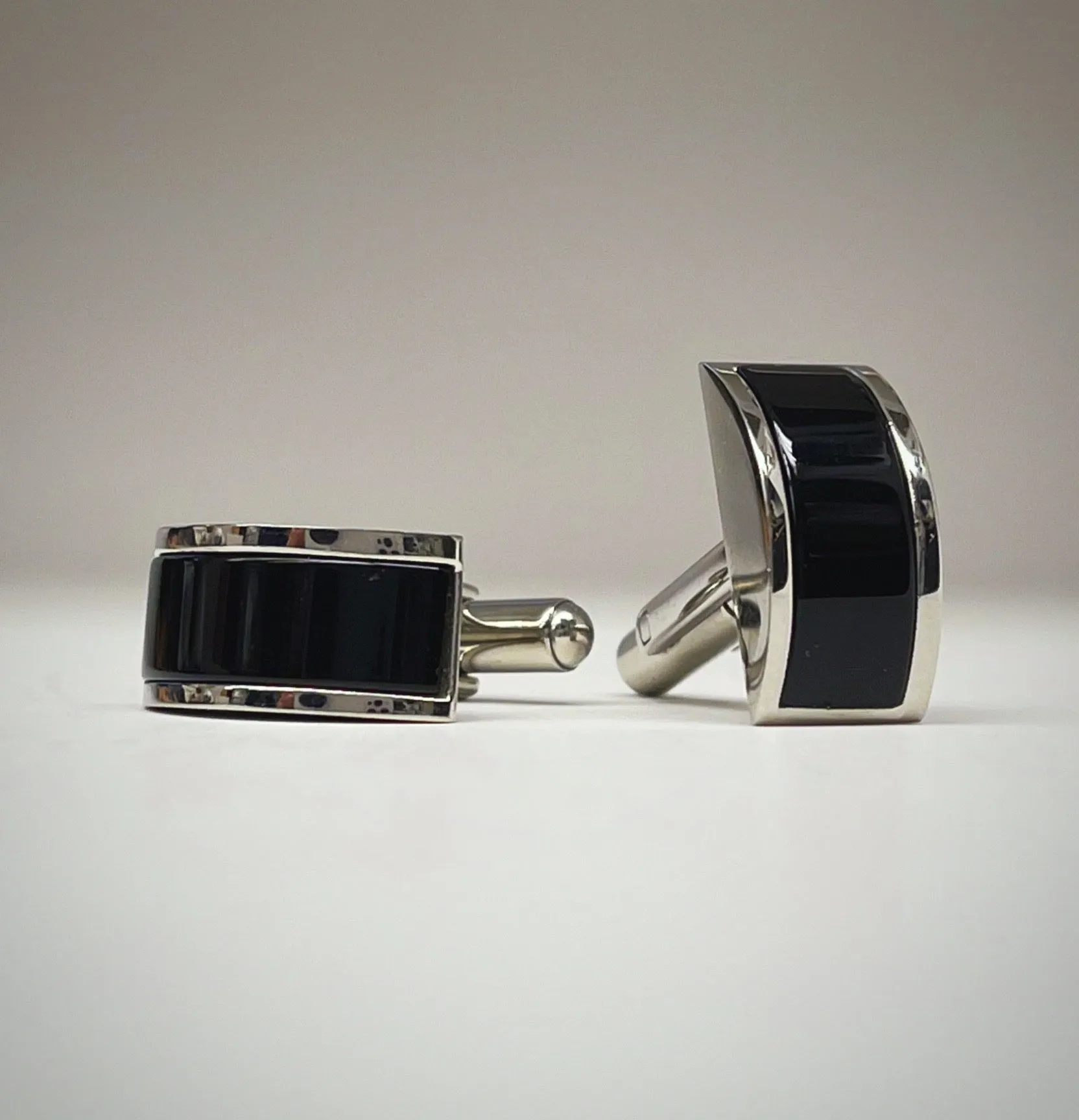 Onyx cufflinks
