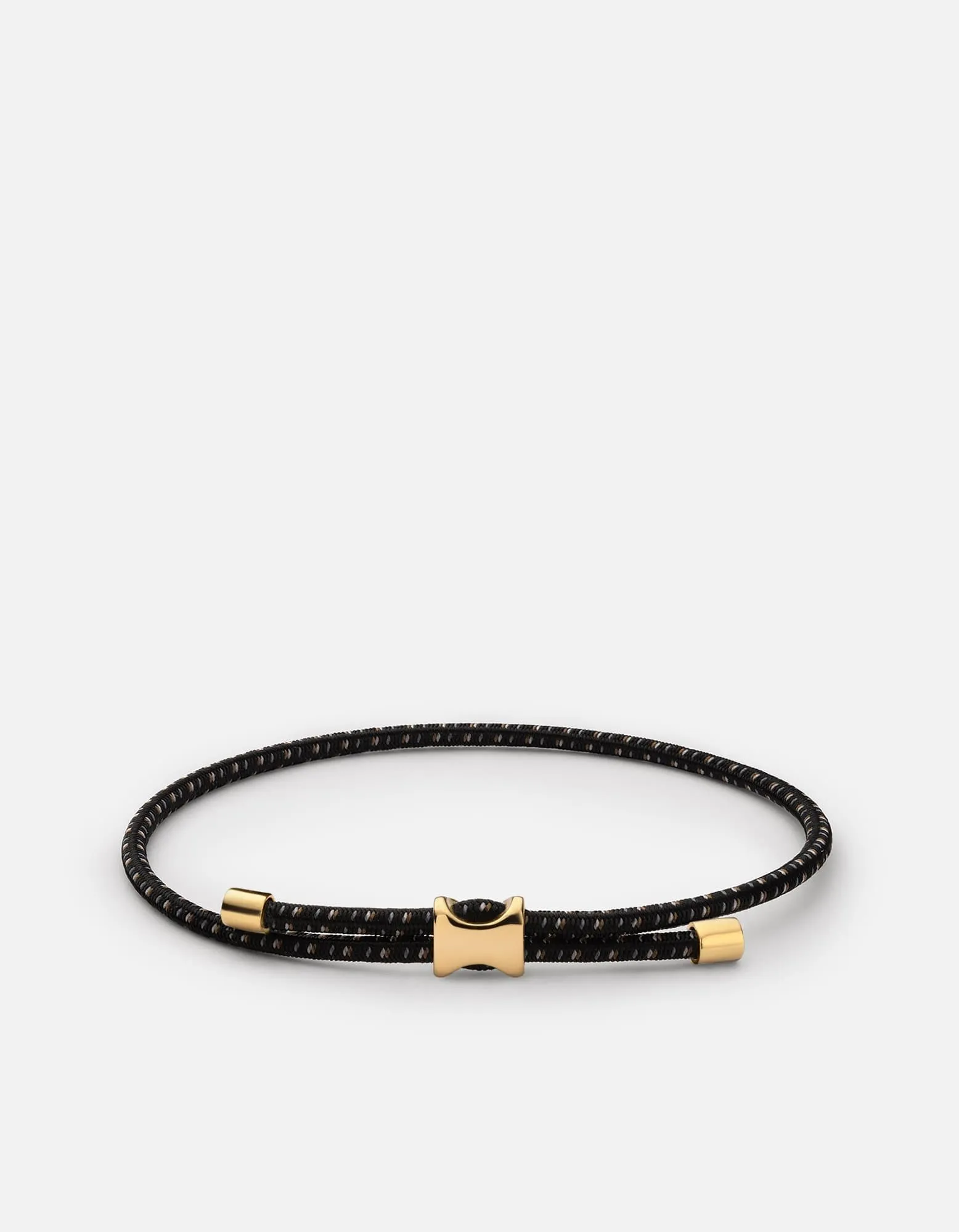 Orson Pull Bungee Rope Bracelet, Gold Vermeil