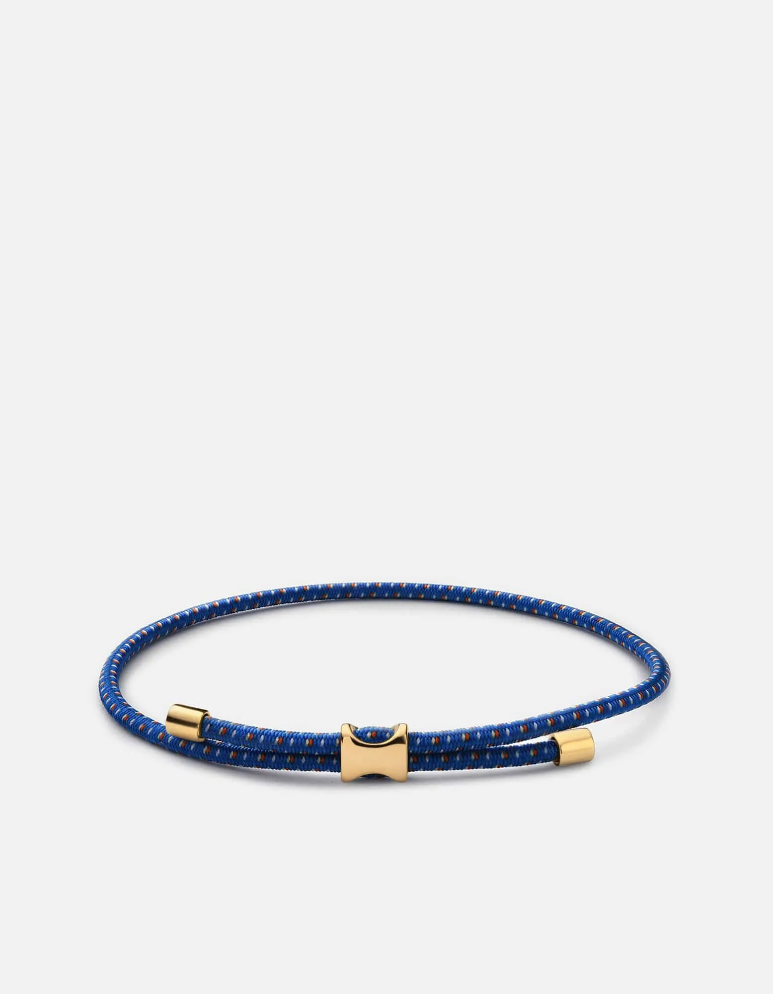 Orson Pull Bungee Rope Bracelet, Gold Vermeil