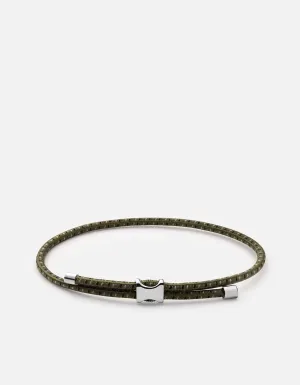 Orson Pull Bungee Rope Bracelet, Sterling Silver