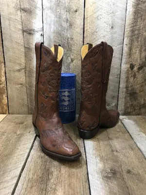 Ostrich & Deer Tres Outlaws Men's Classic Boot 3704